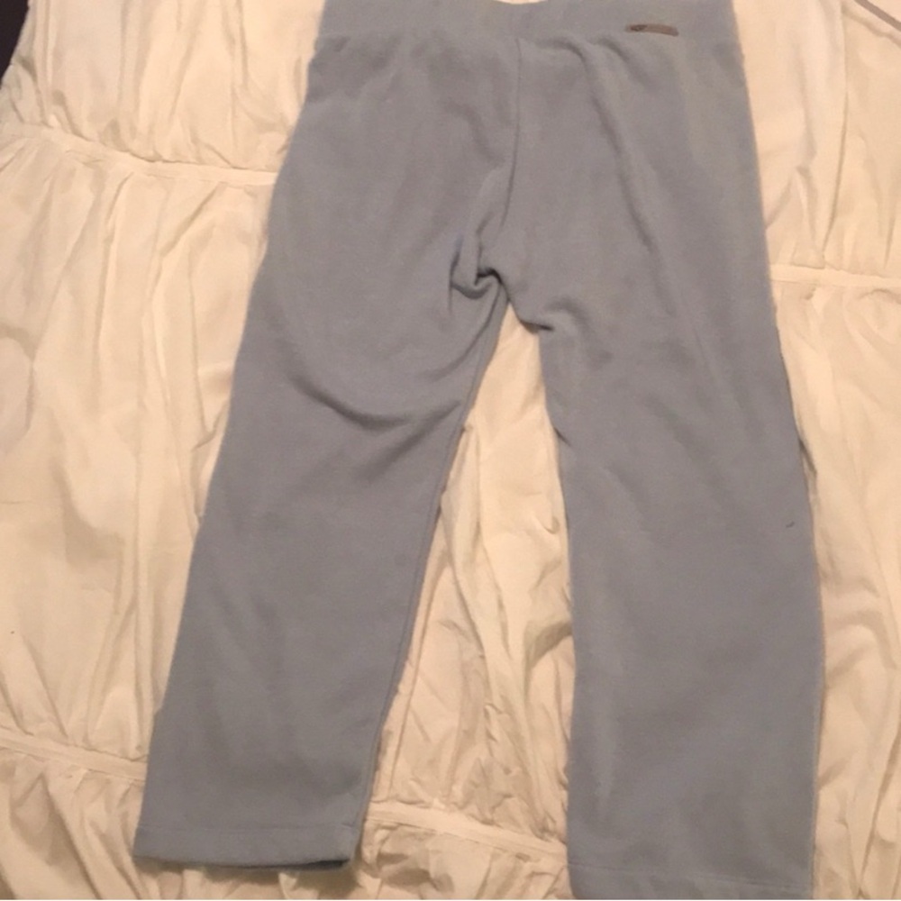 UGG Light Blue Furry Lined Capri Sweatpants - Picture 6 of 6